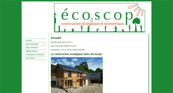Desktop Screenshot of eco2scop.fr